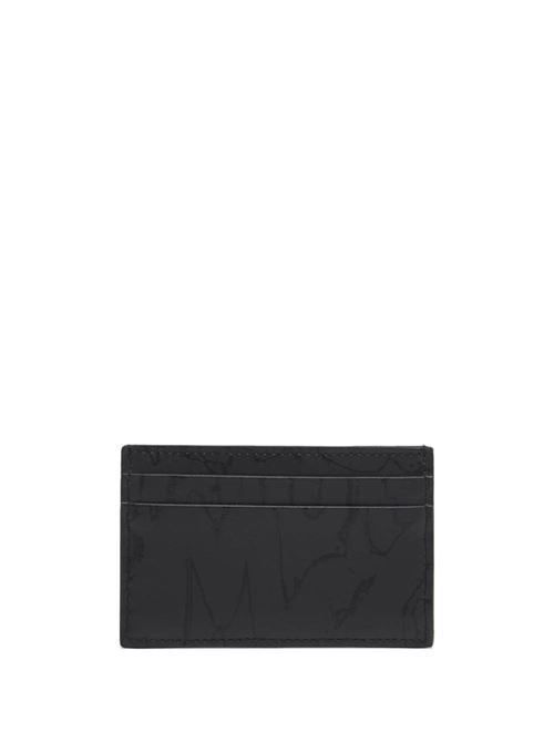 Portacarte Graffiti Alexander McQueen | 7362301AAQ41000